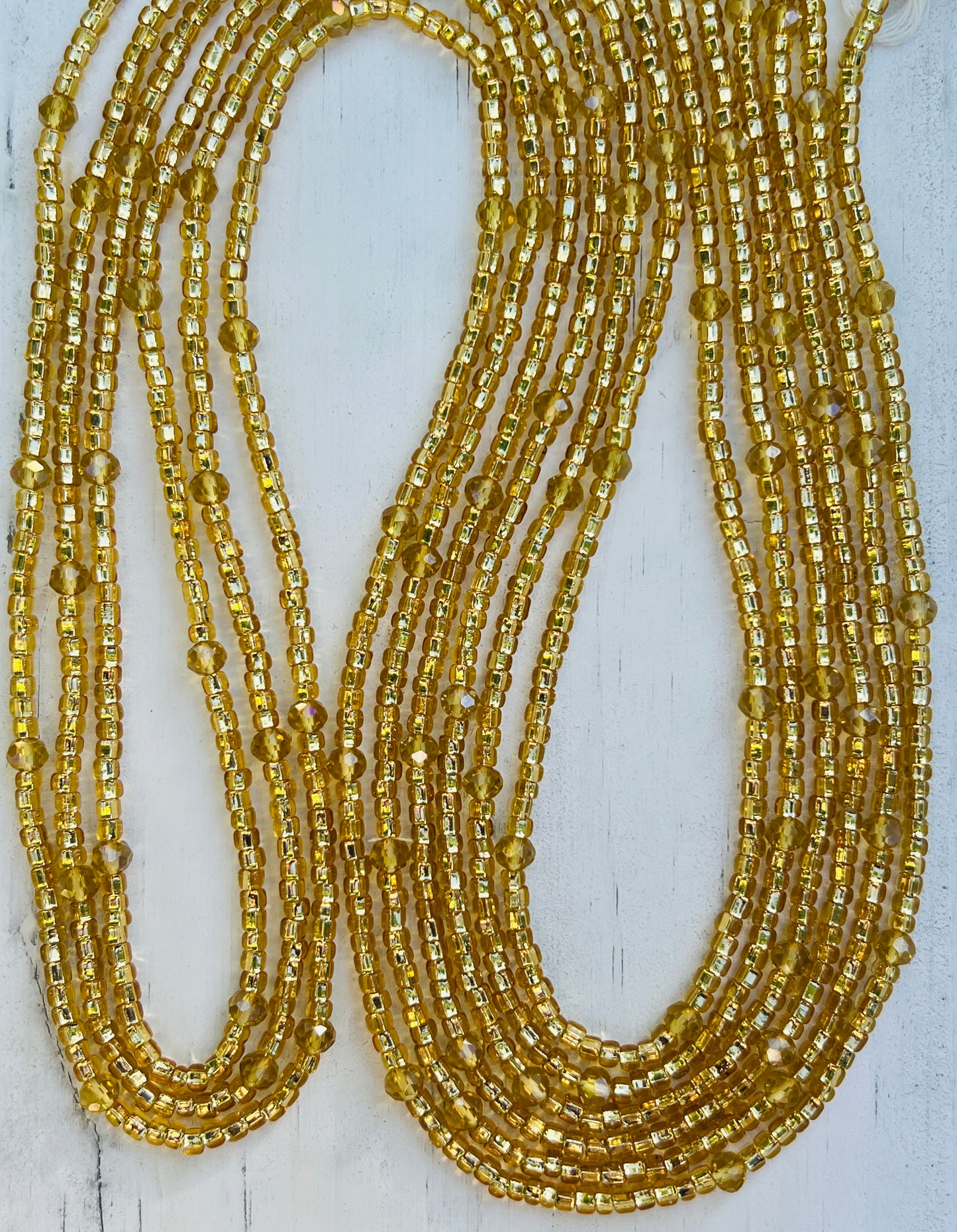 Goldie with Gold Crystals