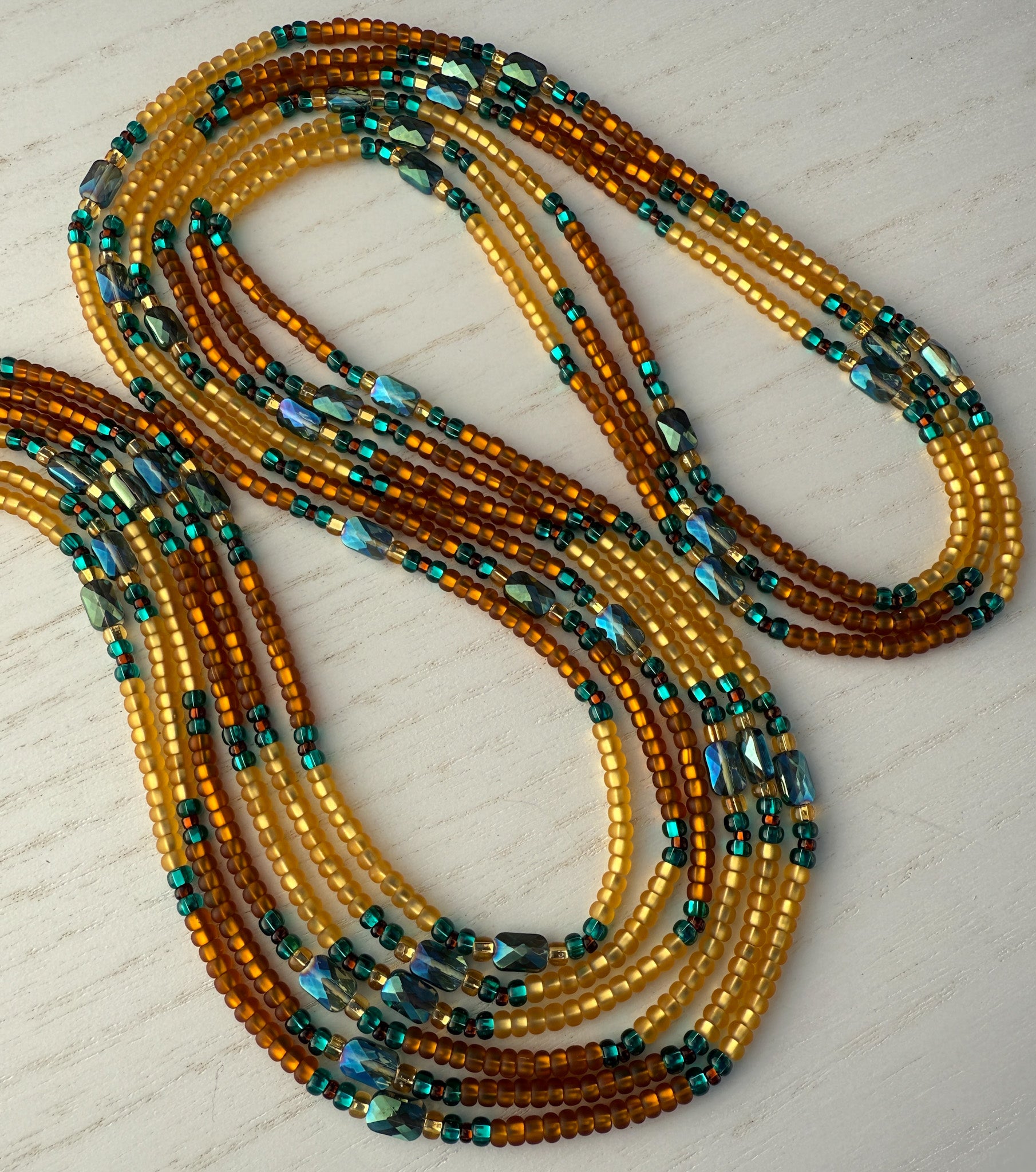 Seed Beads String Waist Beads Waist Bead Kit African Waist Beads