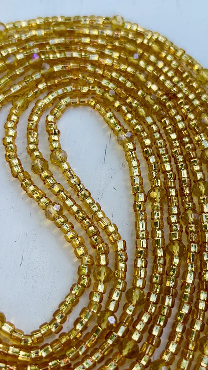 Goldie with Gold Crystals